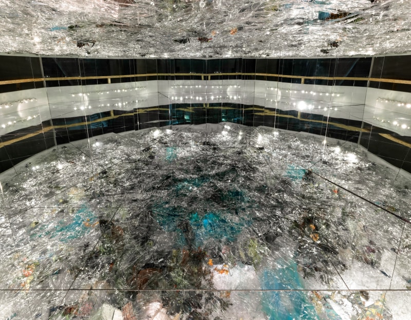Samara Golden's installation "if earth is the brain then where is the body"