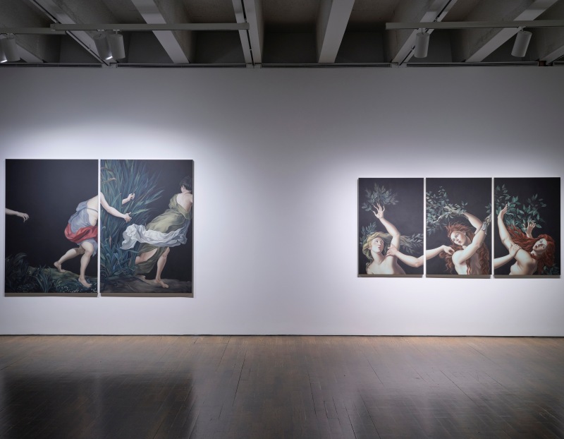 Installation view of "Echo"