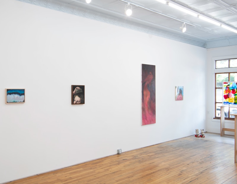 Installation view of "The Wrong Sea"