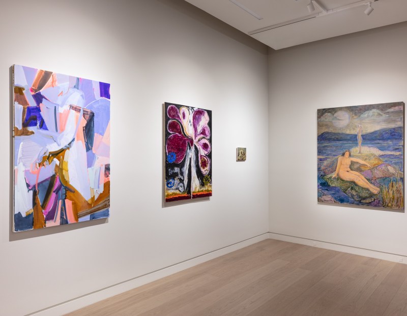 Installation view of "Afterglow"