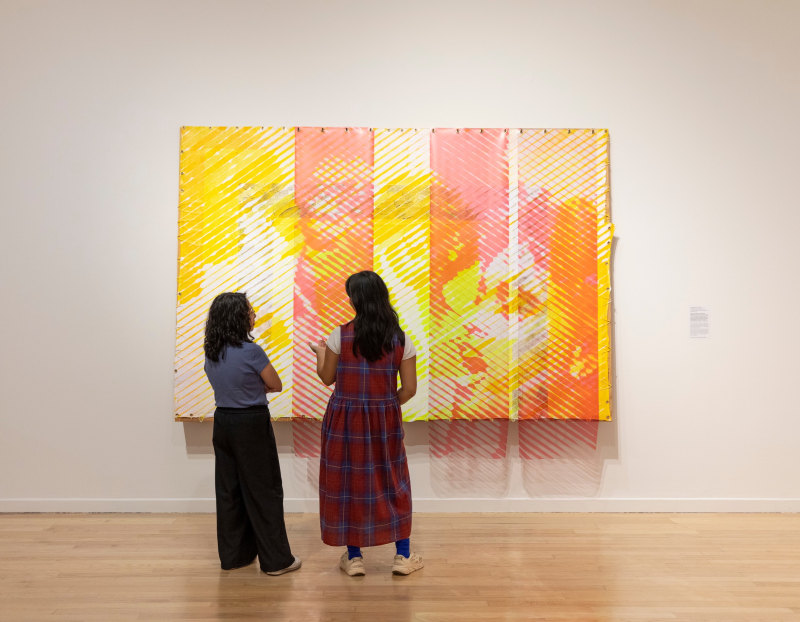 Installation view of "Across the Universe"