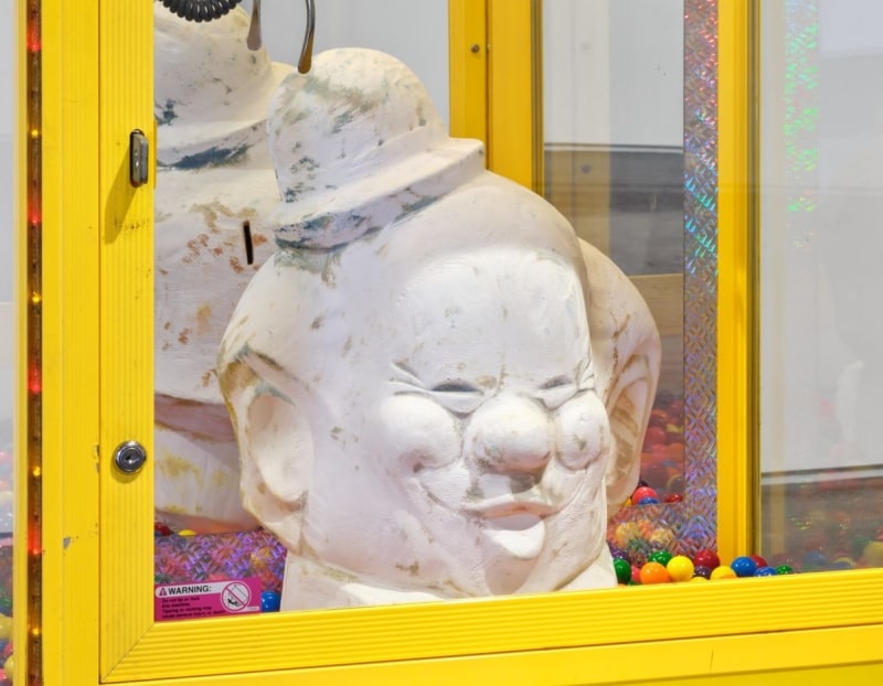 Detail of a sculpture by Anthony Olubunmi Akinbola