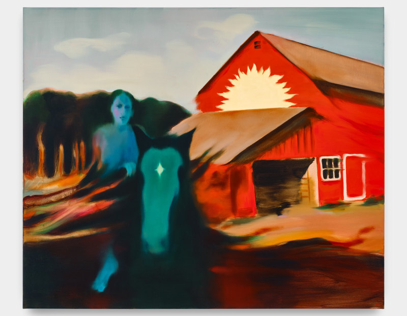 Cathleen Clarke's painting "Morning Star"