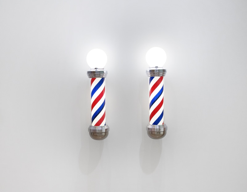 Installation view of "Good Hair"