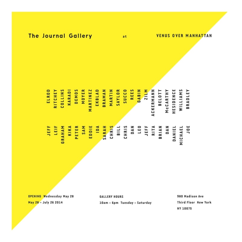 LIFE - curated by The Journal Gallery - Exhibitions - Venus Over Manhattan