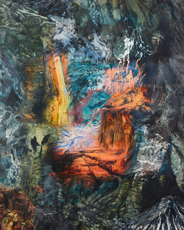 Dustin Yellin: Cave Painting