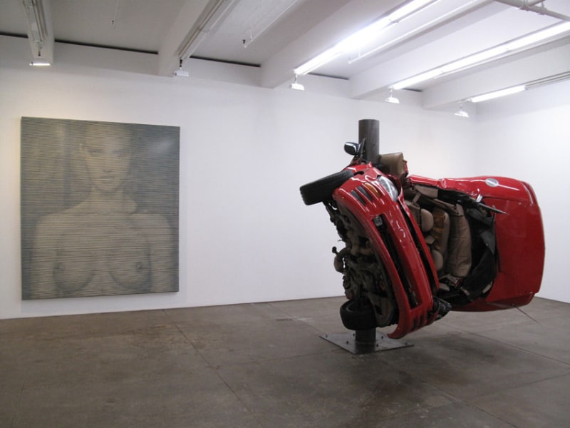 Dirk Skreber Installation view