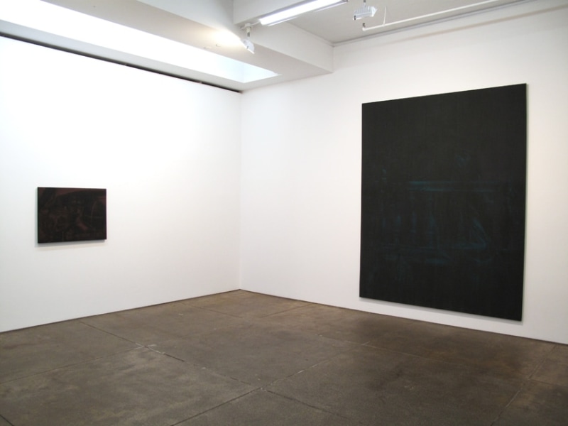 Troy Brauntuch Installation view