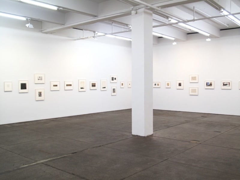 Troy Brauntuch Installation view