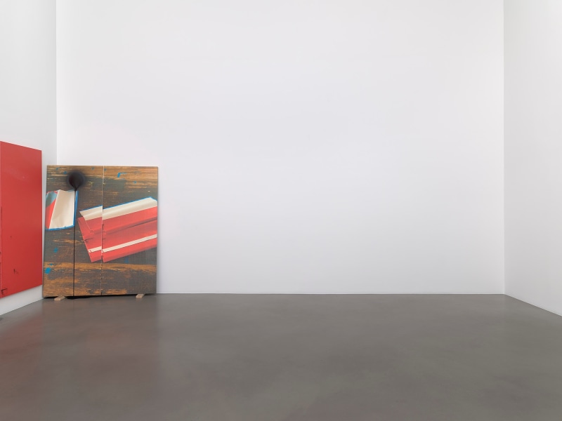 Wade Guyton and Stephen Prina, Installation view