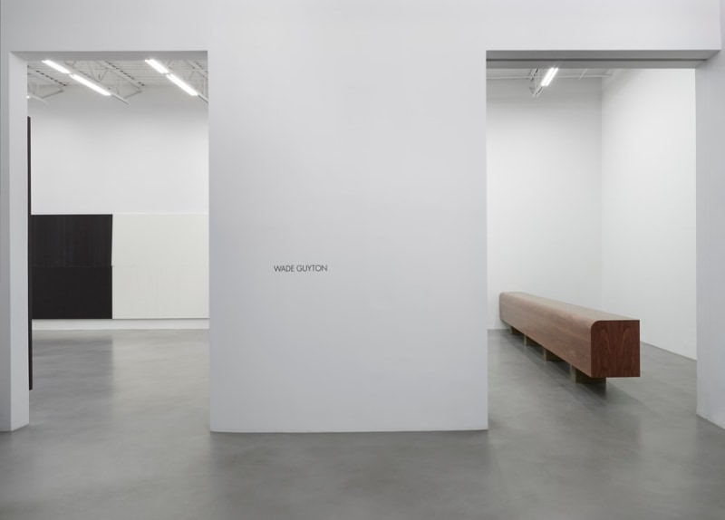 Wade Guyton Installation view 1