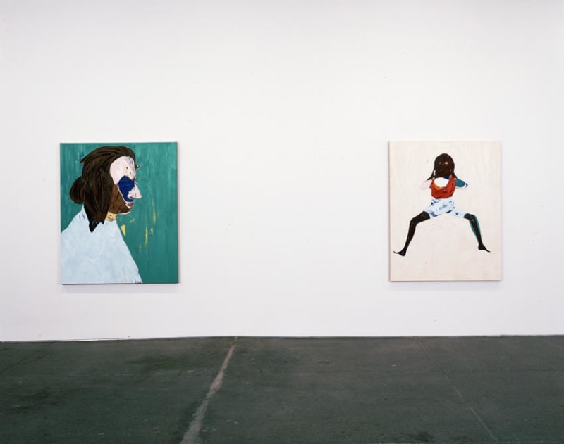 Nicola Tyson Installation view