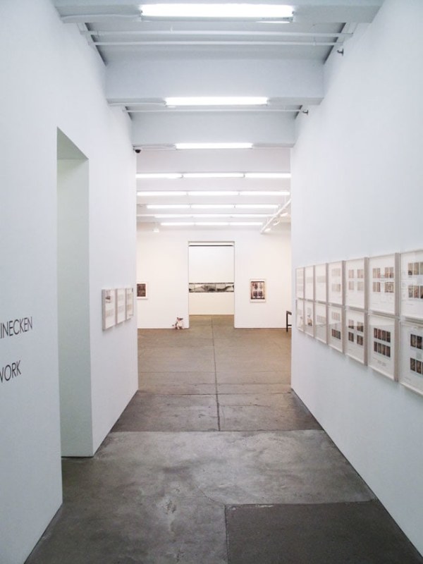 Installation view Friedrich Petzel Gallery