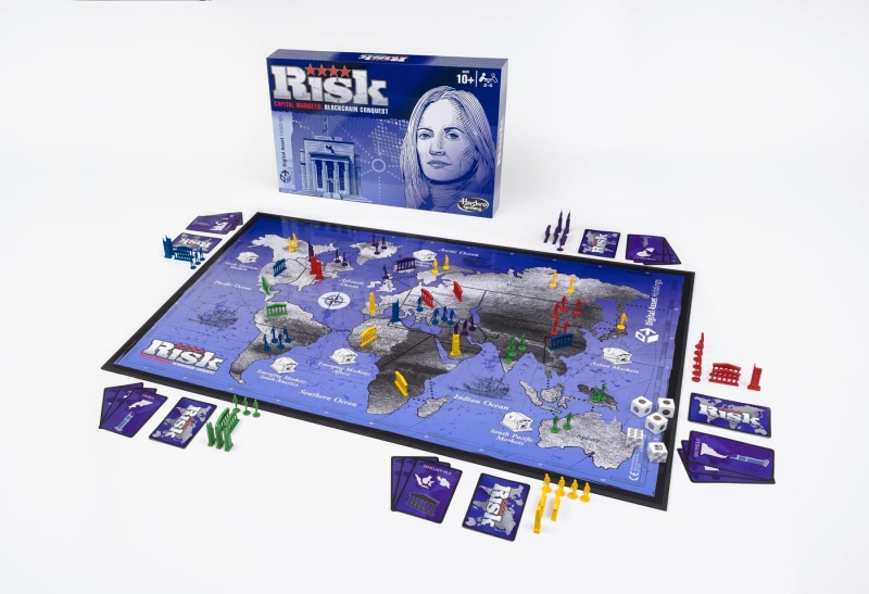 Blockchain Risk Board Game Prototype: Capital Markets Digital Asset Edition