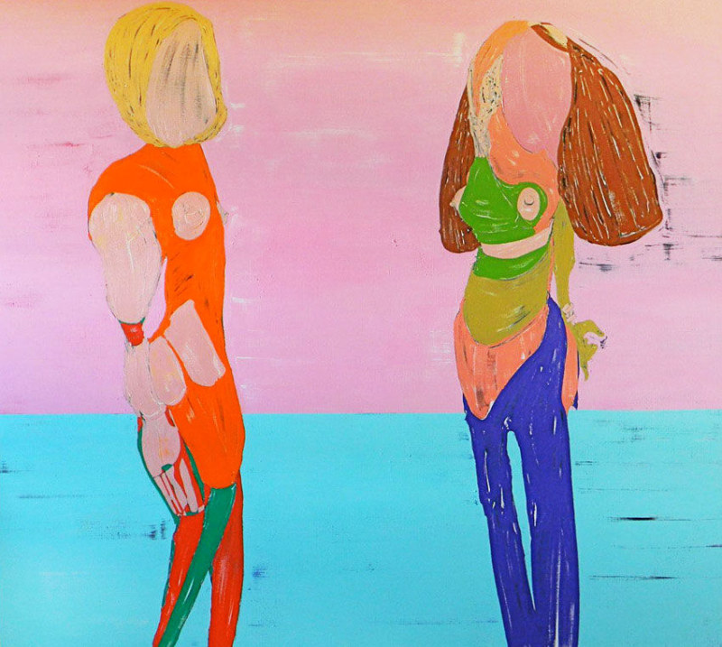 Couple 2011 Oil on canvas