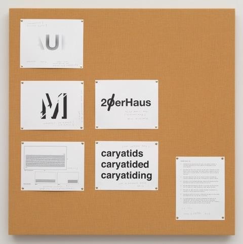 Liam Gillick Pinboard Project (Corn)