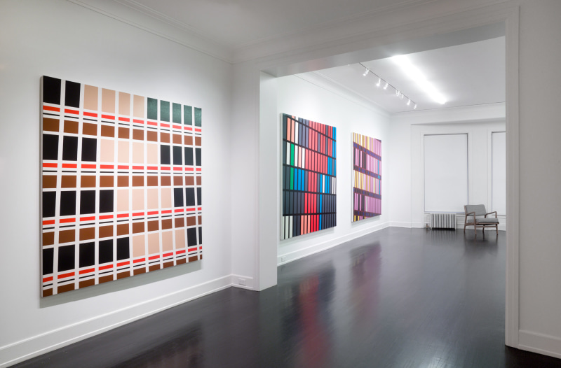 Sarah Morris, Midtown Paintings: 1998&ndash;2001