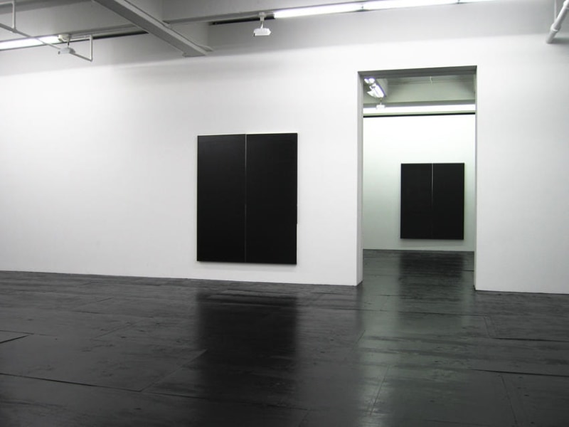 Wade Guyton Installation view