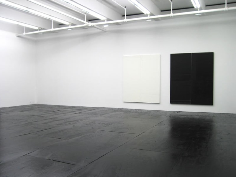 Wade Guyton Installation view