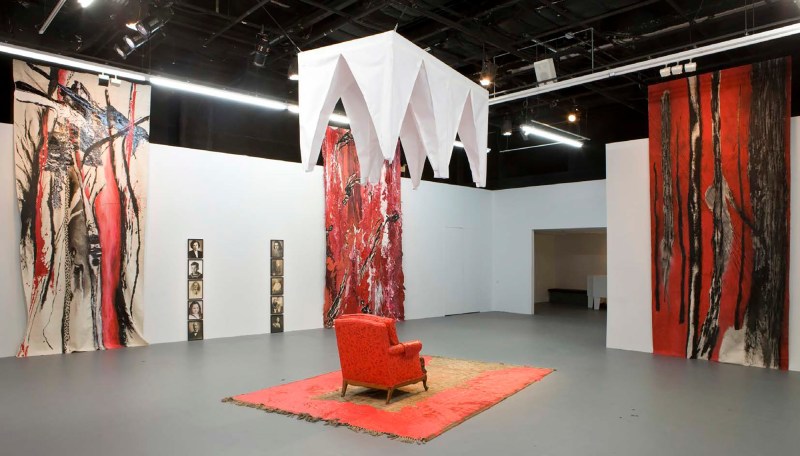 Installation view, The Kitchen, 2008