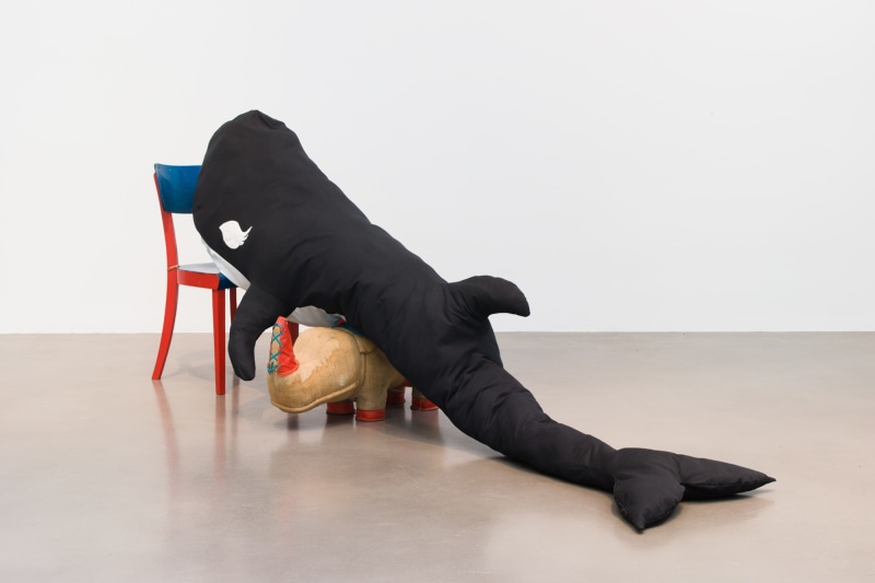 Cosima von Bonin, KILLER WHALE WITH LONG EYELASHES I (RHINO* VERSION)