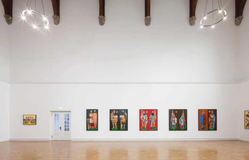 Installation View, Malcolm Morley, Hall Art Foundation | Schloss Derneburg Museum, July 1, 2017 - May 20, 2018, Derneburg, Germany