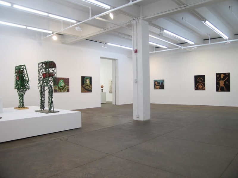 Enrico Baj Installation view