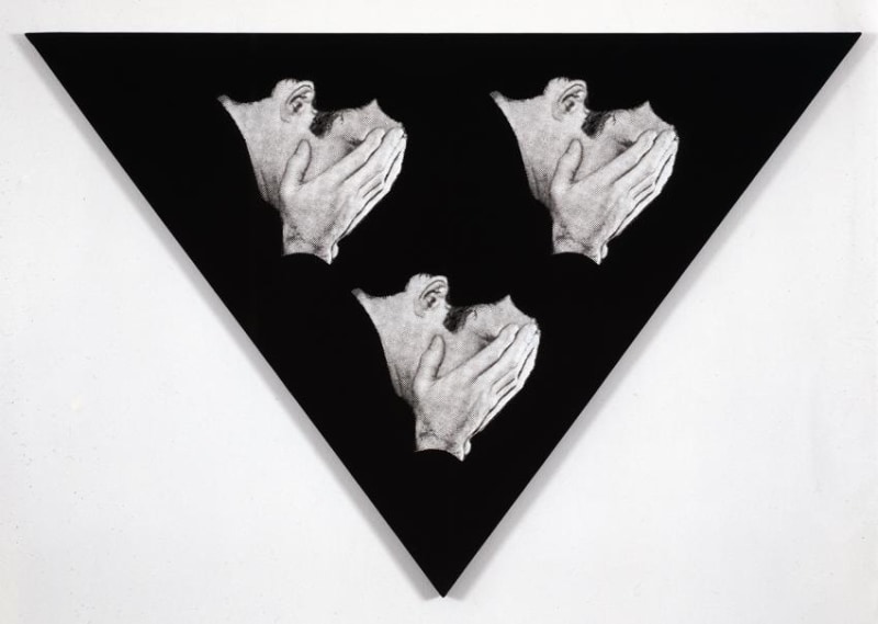 Untitled 1985 Silkscreen on linen