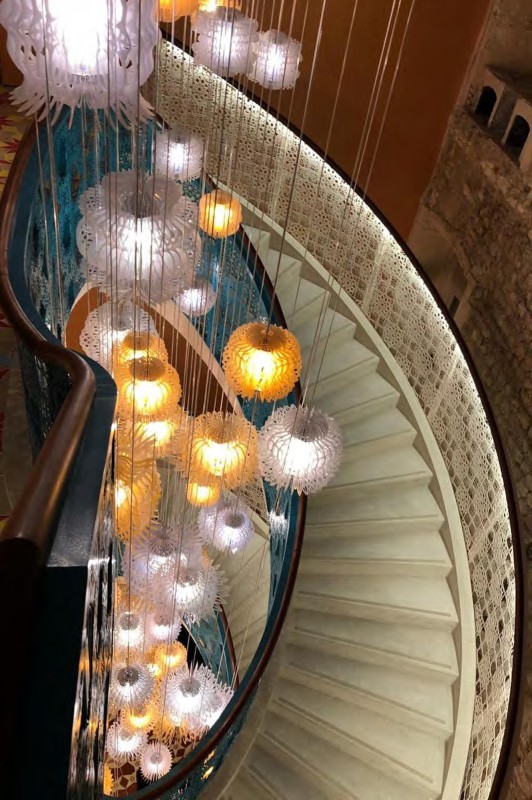 Staircase, L&amp;rsquo;Arlatan Hotel, Arles, France