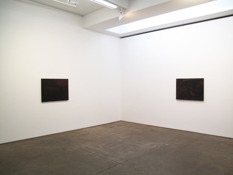 Troy Brauntuch Installation view