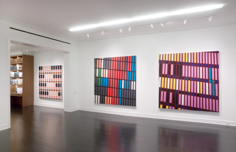 Sarah Morris, Midtown Paintings: 1998&ndash;2001