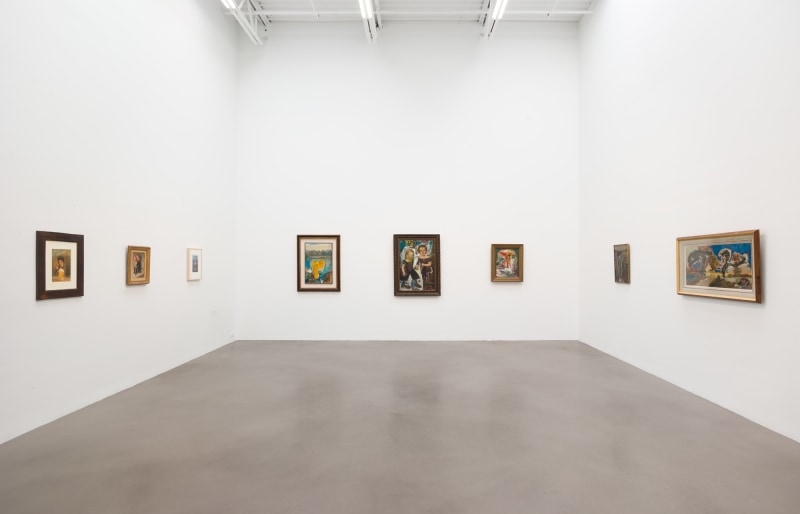 Strategic Vandalism: The Legacy of Asger Jorn&rsquo;s Modification Paintings, Installation view