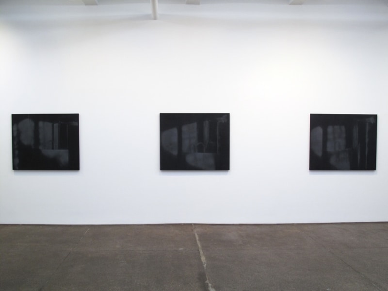 Troy Brauntuch Installation view