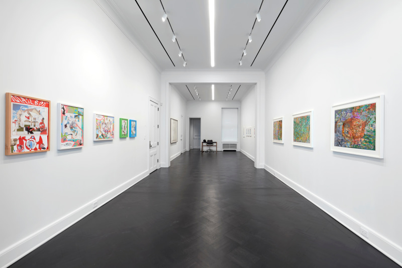 Works on Paper, Installation view