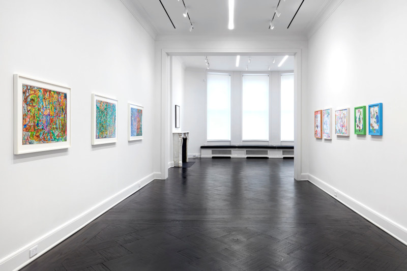 Works on Paper, Installation view