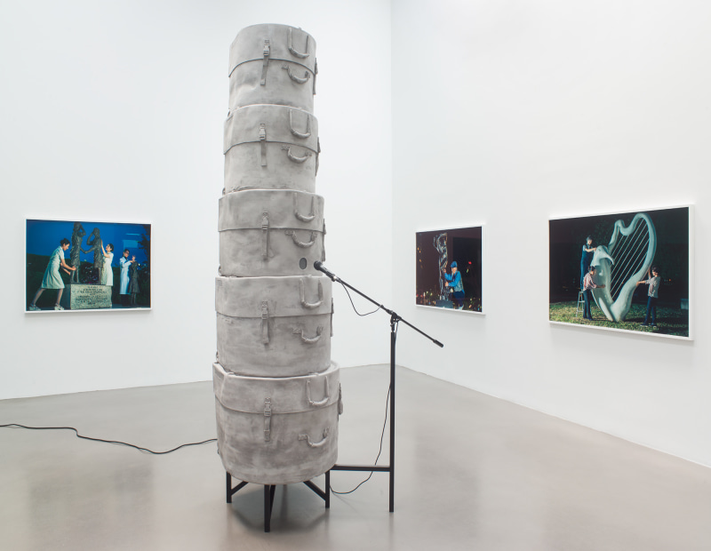 Installation view, 2017, Petzel Gallery, New York