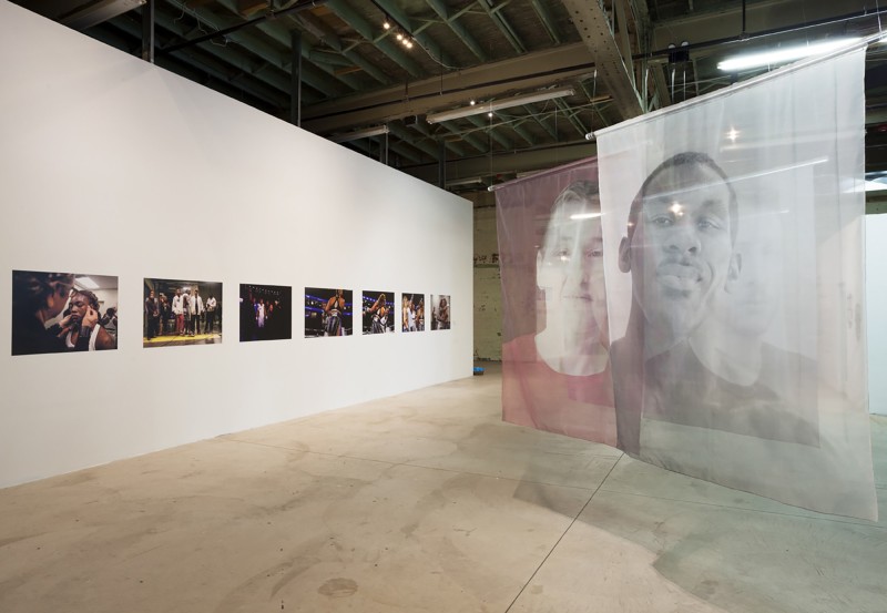 Installation view,&nbsp;Dana Hoey: Five Rings, Museum of Contemporary Art, Detroit, 2017