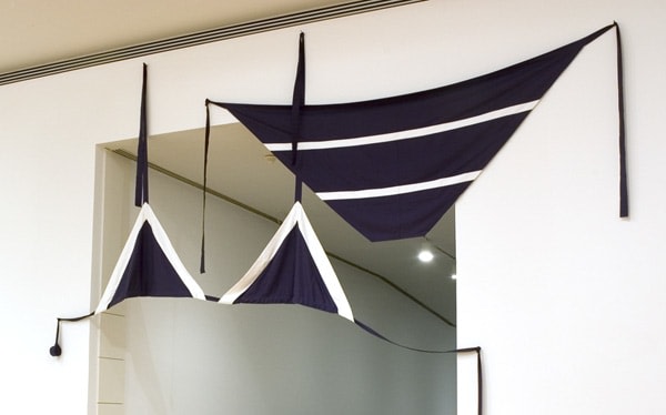 Untitled (Bikini Loop #1), 1990, Flag fabric