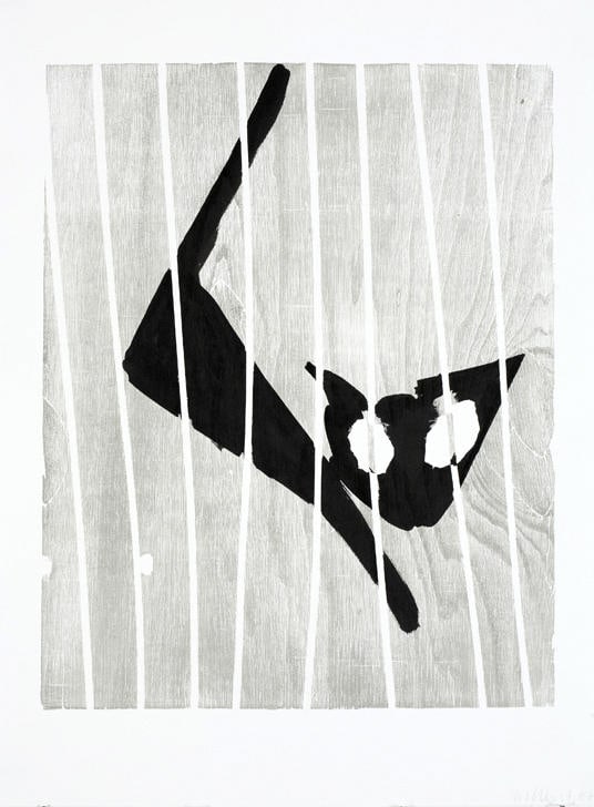 Untitled 2007 Woodcut, ink on paper