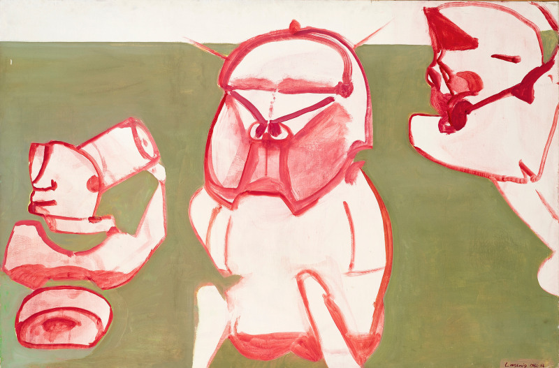 Maria Lassnig, Der muerrische Held