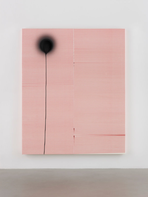 Wade Guyton / Stephen Prina, Wade Guyton, Untitled, 2014, Epson UltraChrome HDX inkjet on linen