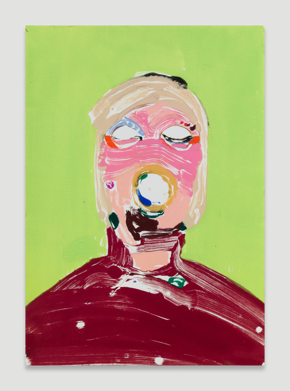 Nicola Tyson, Portrait Head #65