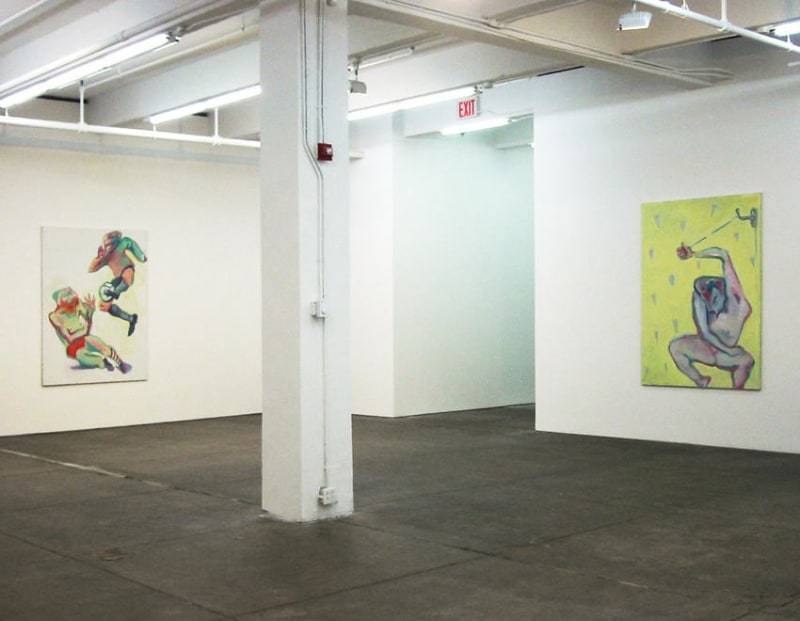 Maria Lassnig Installation view