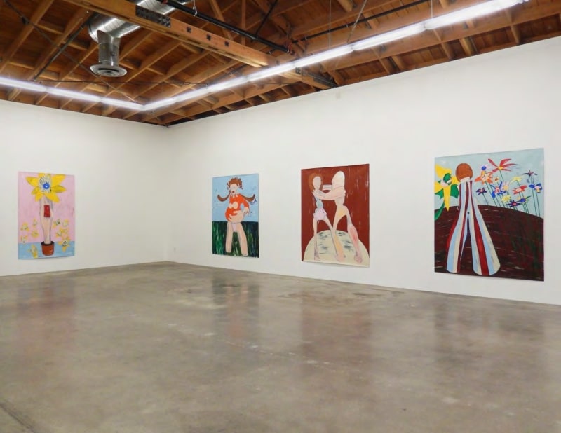 Installation view, Susanne Vielmetter Gallery, Los Angeles, 2014