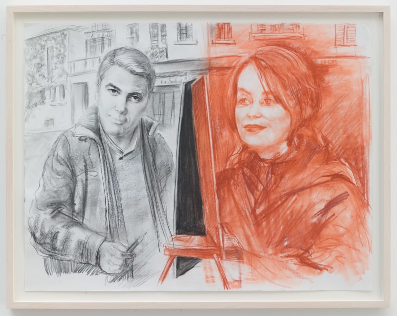 Christian Jankowski, Isabelle Huppert - George Clooney