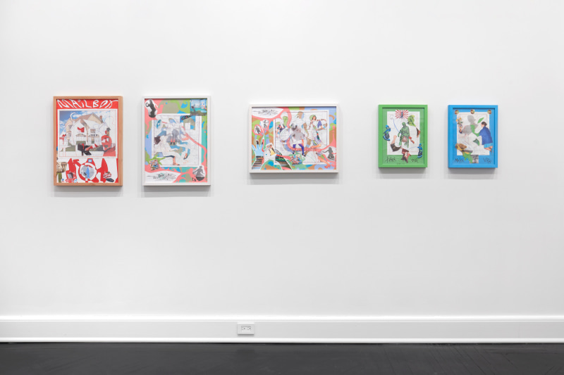 Works on Paper, Installation view