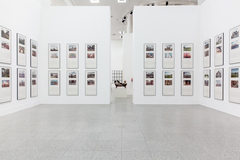 Hanne Darboven. Zeitgeschichten (Time Histories), Installation view, Bundeskunsthalle Bonn, 2015