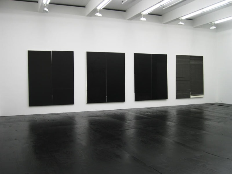 Wade Guyton Installation view