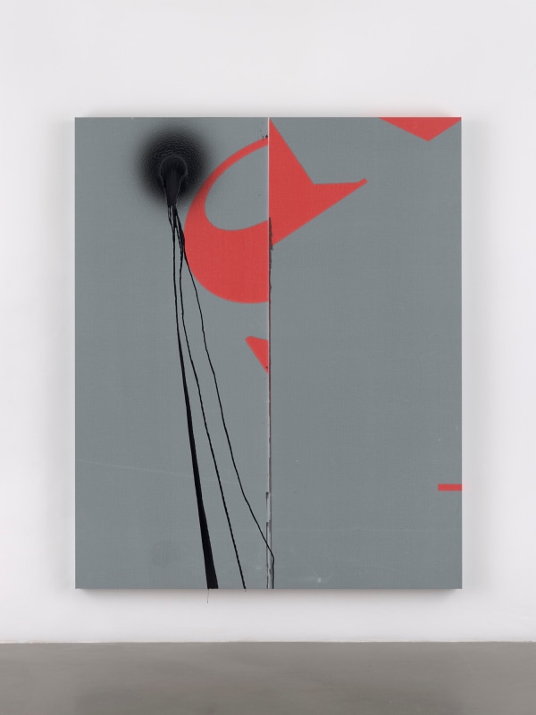 Wade Guyton / Stephen Prina, Wade Guyton, Untitled, 2019, Epson UltraChrome HDX inkjet on linen