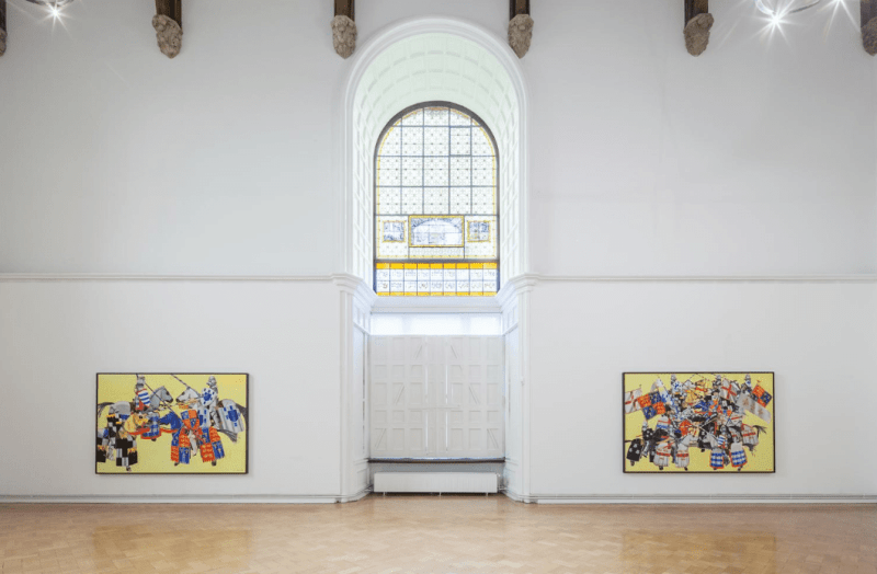 Installation View, Malcolm Morley, Hall Art Foundation | Schloss Derneburg Museum, July 1, 2017 - May 20, 2018, Derneburg, Germany